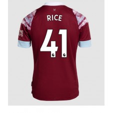 West Ham United Declan Rice #41 Hemmatröja 2022-23 Korta ärmar